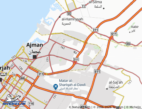 MICHELIN Ragayeb 2 map - ViaMichelin
