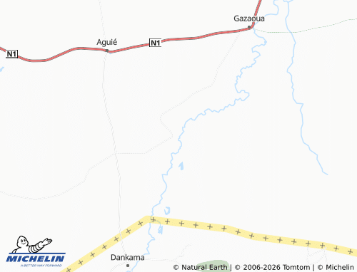 Mappa MICHELIN Gangara - ViaMichelin