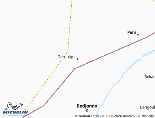 Mapa MICHELIN Derguigui - ViaMichelin