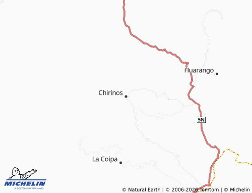 Mappa MICHELIN Chirinos - ViaMichelin