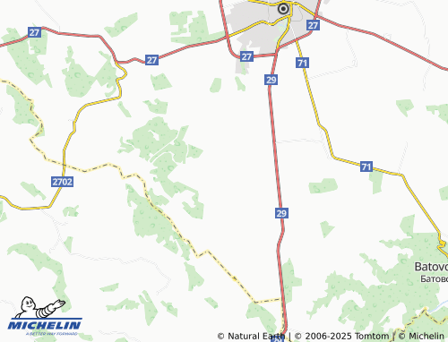Kaart MICHELIN Draganovo - ViaMichelin