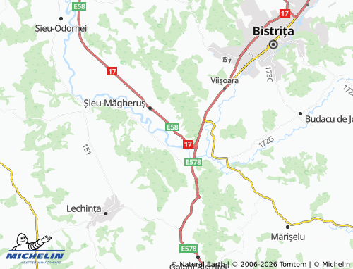 Mappa MICHELIN Crainimăt - ViaMichelin