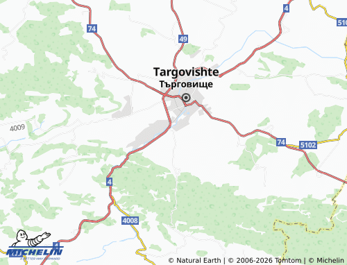 MICHELIN-Landkarte Razboyna - ViaMichelin