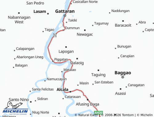 Mappa MICHELIN Dalaoig - ViaMichelin