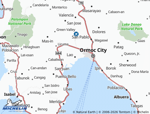 Mappa MICHELIN Lao - ViaMichelin