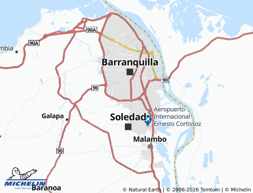 Mapa MICHELIN Ciudadela 20 de Julio - ViaMichelin