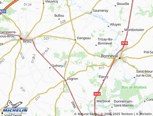 MICHELIN-Landkarte Coupigny - ViaMichelin