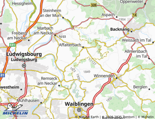 Mappa MICHELIN Siegelhausen - ViaMichelin