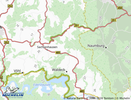 MICHELIN Selbach map - ViaMichelin