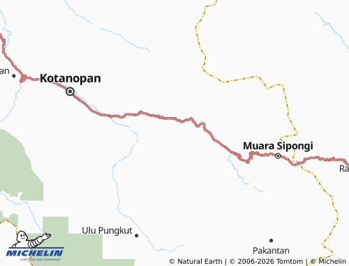 MICHELIN Muara Botung map - ViaMichelin
