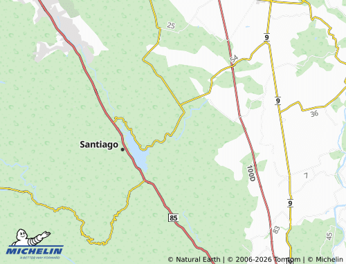 MICHELIN Los Canelos map - ViaMichelin