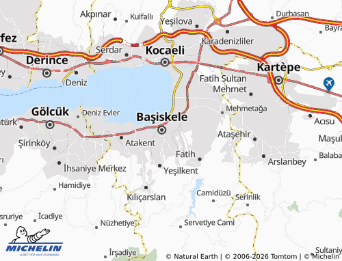 MICHELIN-Landkarte Serdar - ViaMichelin