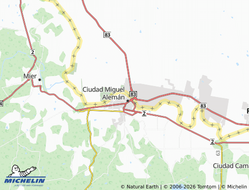 MICHELIN Infonavit Mezquital del Norte map - ViaMichelin