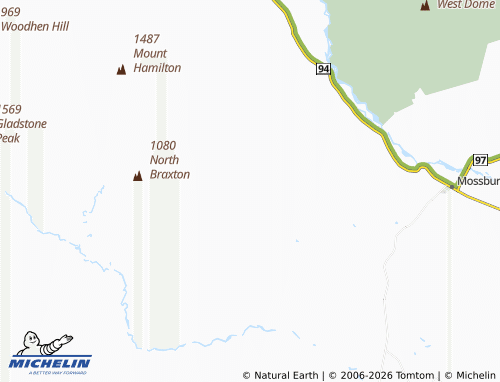 Mapa MICHELIN Hamilton Burn - ViaMichelin