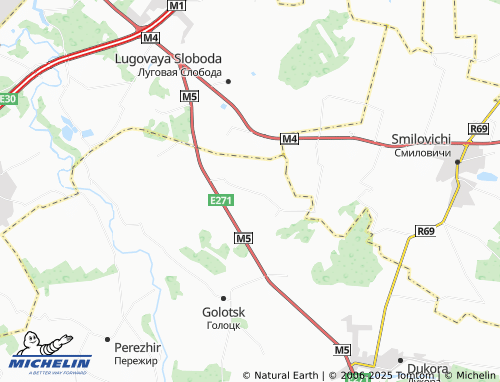 MICHELIN Motorovo map - ViaMichelin