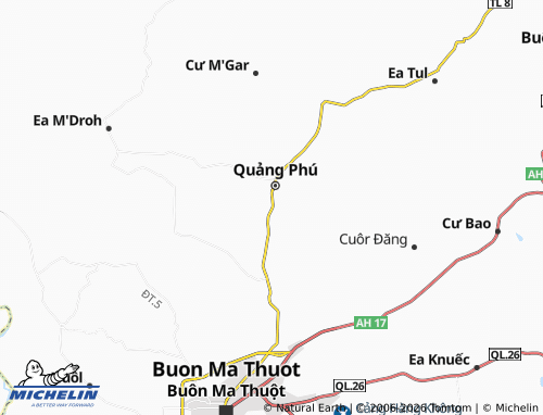 Mapa MICHELIN Quảng Tiến - ViaMichelin
