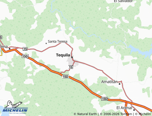 MICHELIN Camichines map - ViaMichelin