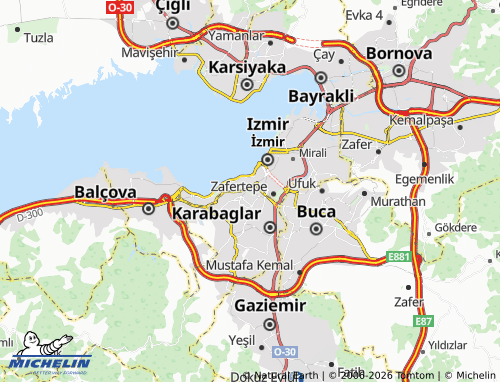 MICHELIN Bahçelievler map - ViaMichelin