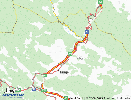 Mapa MICHELIN Pavlovići - ViaMichelin