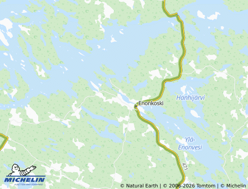 Carte MICHELIN Ruokoste - ViaMichelin