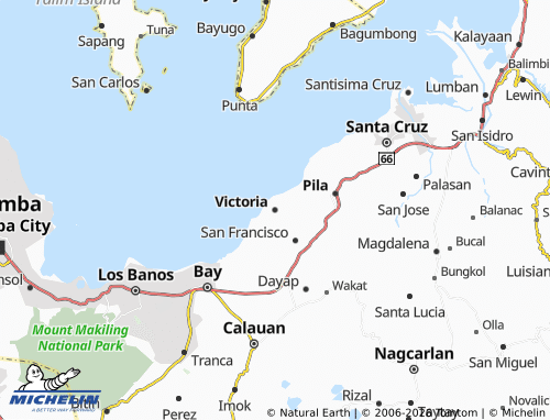 MICHELIN Victoria map - ViaMichelin