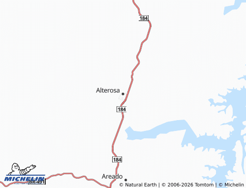 MICHELIN Alterosa map - ViaMichelin