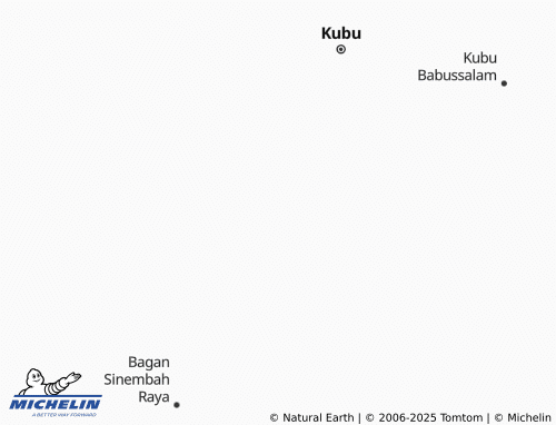 MICHELIN Bagan Sinembah Utara map - ViaMichelin