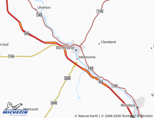 MICHELIN Melbourne map - ViaMichelin
