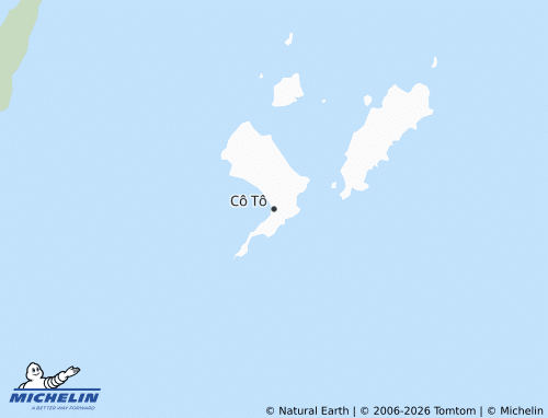 Mappa MICHELIN Cô Tô - ViaMichelin