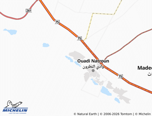 Mapa MICHELIN al-Hamra' - ViaMichelin