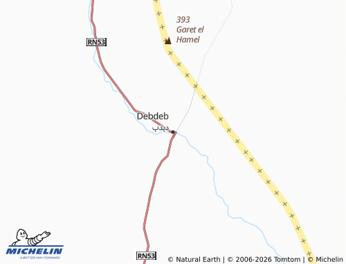 Mappa MICHELIN Dabdab - ViaMichelin