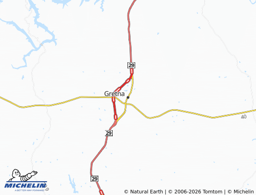 Mappa MICHELIN Gretna - ViaMichelin