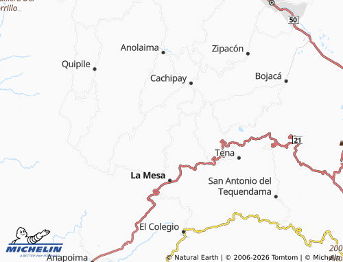 Mappa MICHELIN Alto de Frisol - ViaMichelin