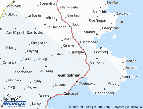 MICHELIN Cambane map - ViaMichelin