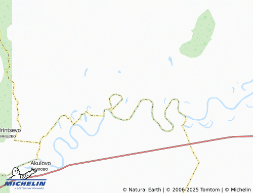 MICHELIN Kamyshenka map - ViaMichelin