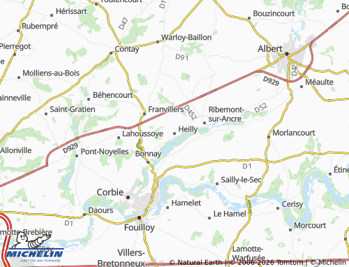 Mappa MICHELIN Heilly - ViaMichelin