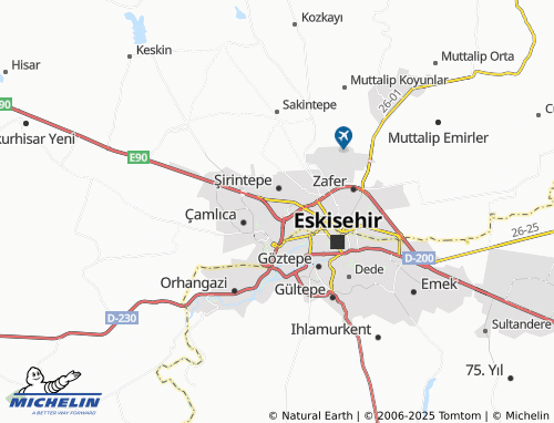MICHELIN Uluönder map - ViaMichelin