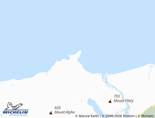 Mapa MICHELIN Jackson Bay - ViaMichelin