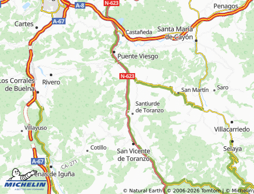Mapa MICHELIN Cillero - ViaMichelin