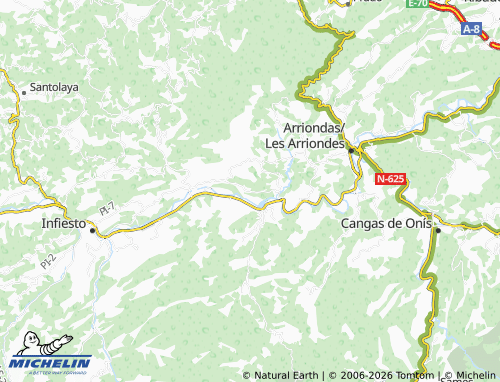 MICHELIN-Landkarte Sorribes - ViaMichelin