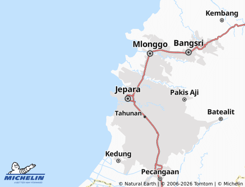 Mapa MICHELIN Jobokuto - ViaMichelin