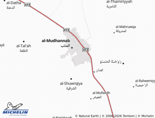 MICHELIN-Landkarte Naba - ViaMichelin