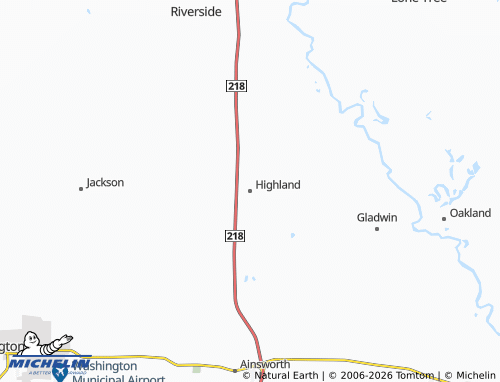 Carte MICHELIN Highland - ViaMichelin