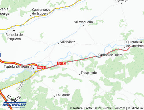 MICHELIN Peñalba de Duero map - ViaMichelin