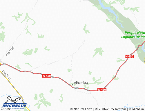 MICHELIN La Calera map - ViaMichelin