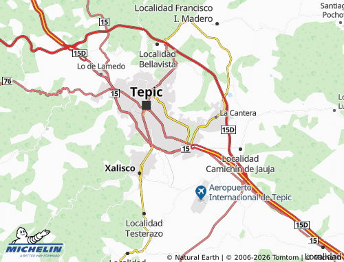 MICHELIN Comerciantes map - ViaMichelin