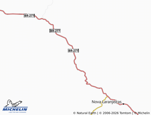 Mappa MICHELIN Guarani - ViaMichelin