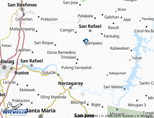 MICHELIN Camachile map - ViaMichelin