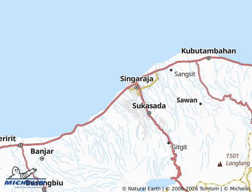 Mappa MICHELIN Baktiseraga - ViaMichelin