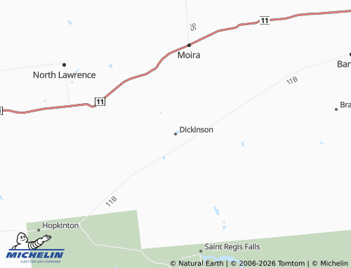 Mapa MICHELIN Dickinson - ViaMichelin